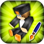 Logo of Skins Editor for Minecraft android Application 